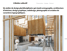 Tablet Screenshot of lateliercollectif.org